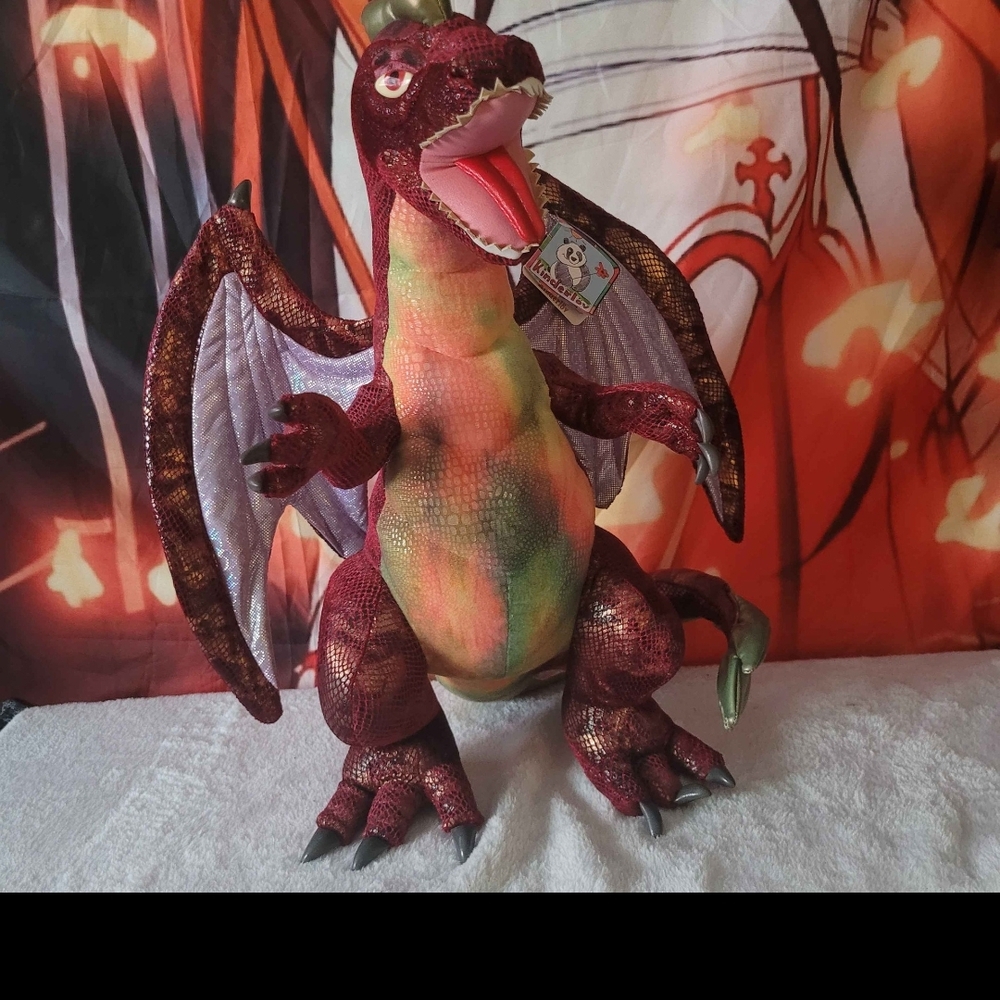 Colorful Dragon Plush Toy
